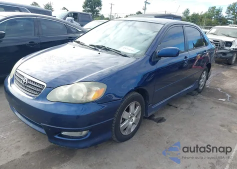 2005 Toyota Corolla S from USA, damaged, VIN 2T1BR32E65C351131